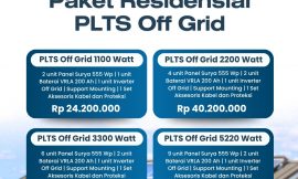 Saatnya Punya Listrik Mandiri dengan Paket PLTS Off Grid!